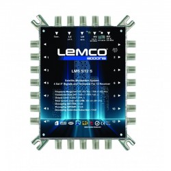 LEMCO LMS 5/12 S - 5 Εισόδων Single Multiswitch